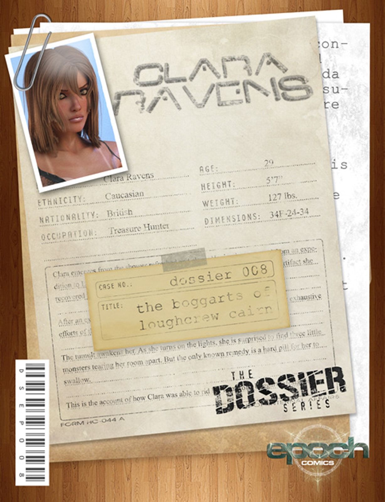 の 申請書 08- 画期的な クララ レイヴンズ