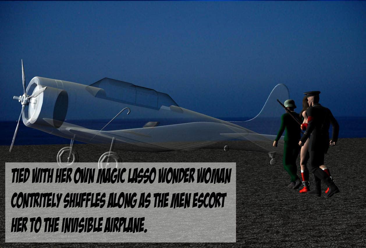 wonder Vrouw - grijpen Onzichtbaar vliegtuig - Onderdeel 3