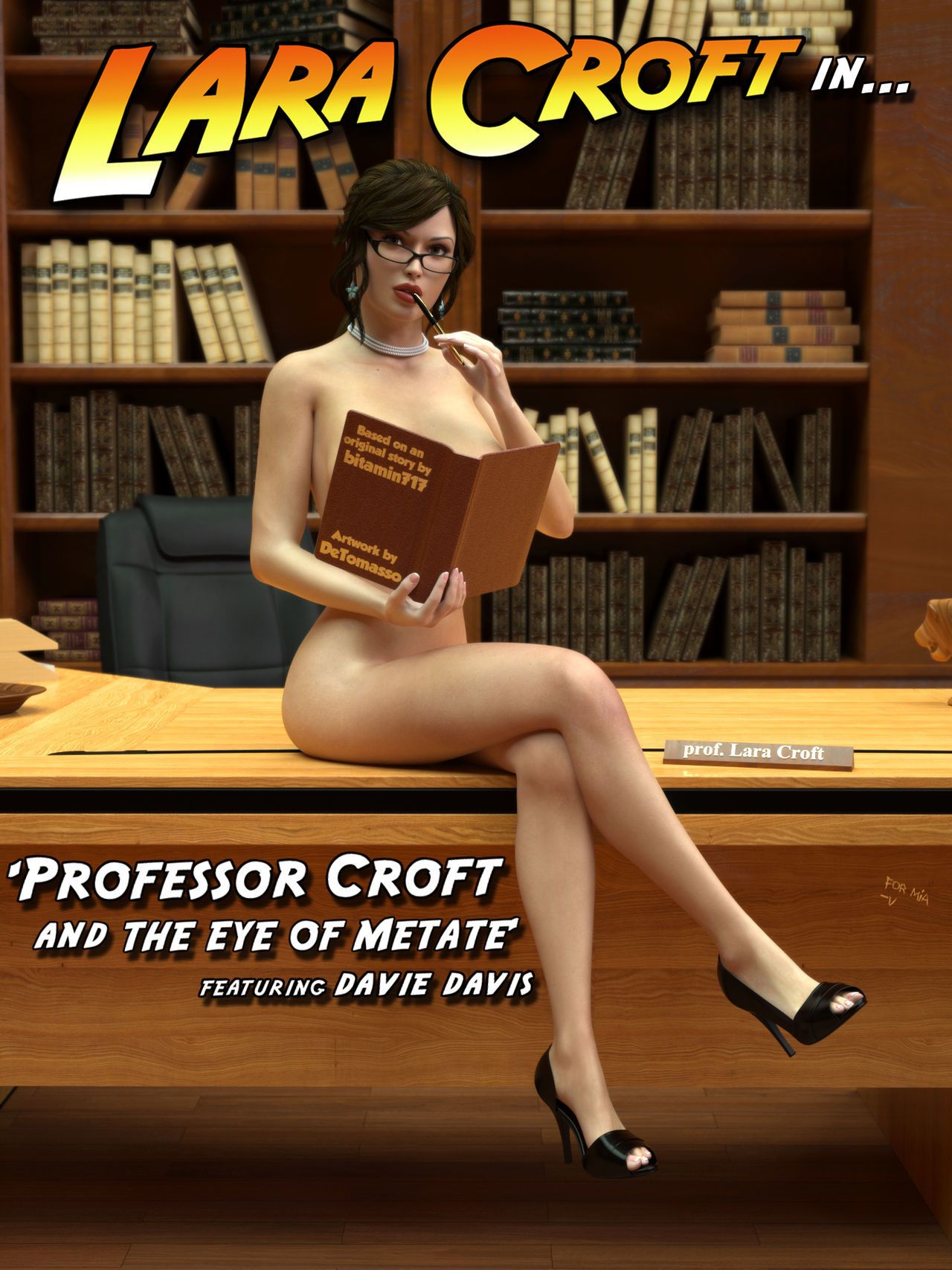 le professeur Croft et l' les yeux de metate