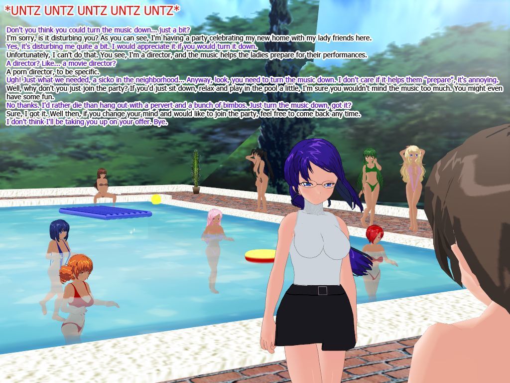 Tiểu thư Bể bơi bữa tiệc