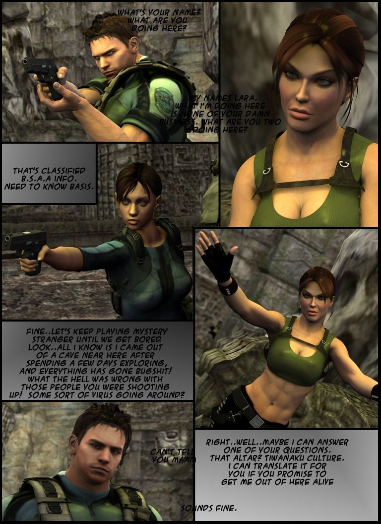 Lara Croft dans la bolivie