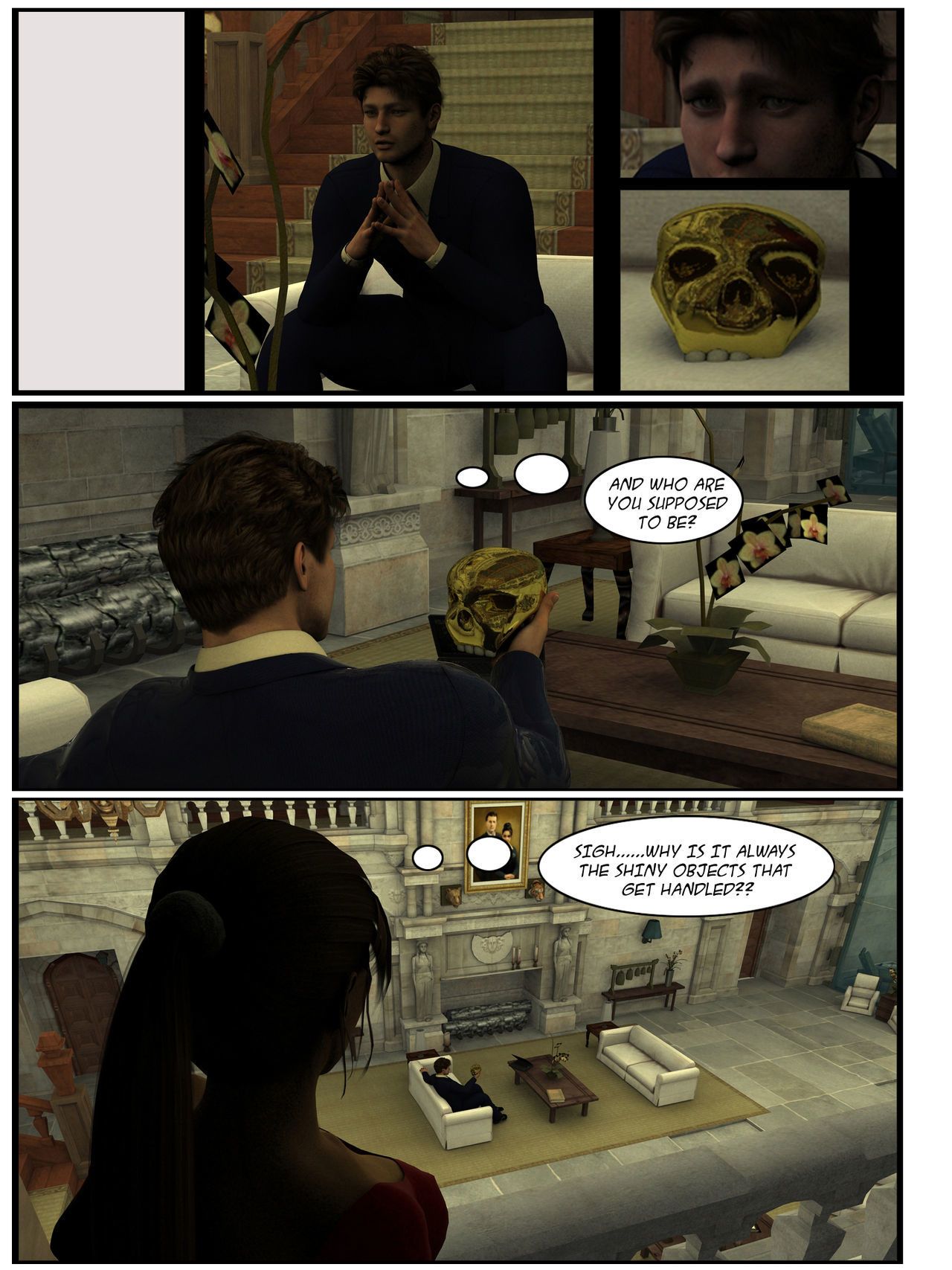 Lara Croft D :Comic: - Verhandlung