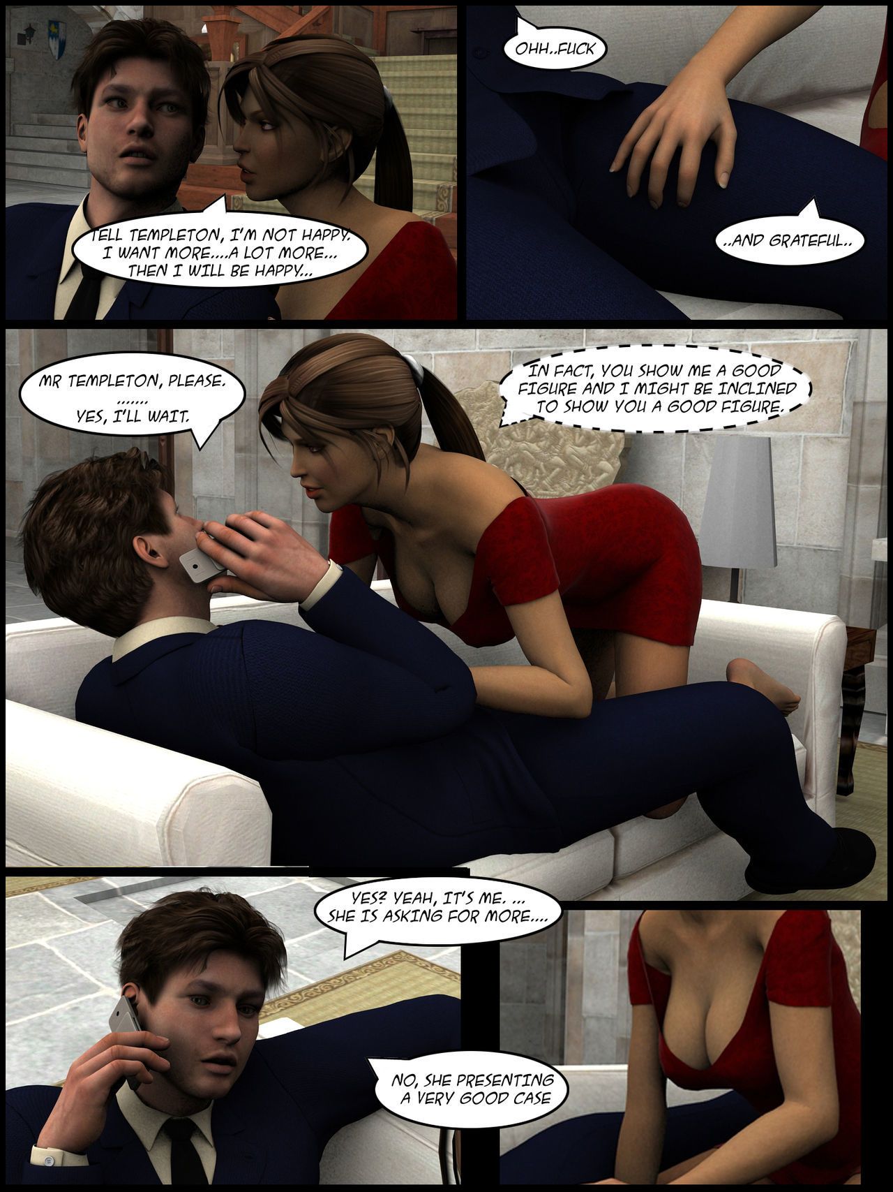 Lara Croft D Komiks - negocjacje