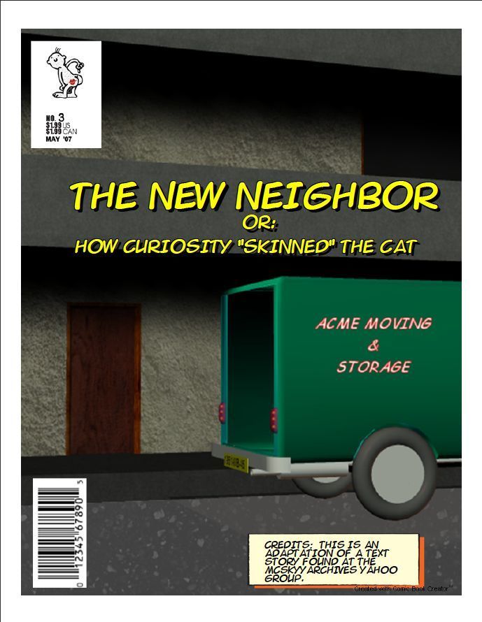 el Nuevo vecino o ¿ la curiosidad de piel el gato