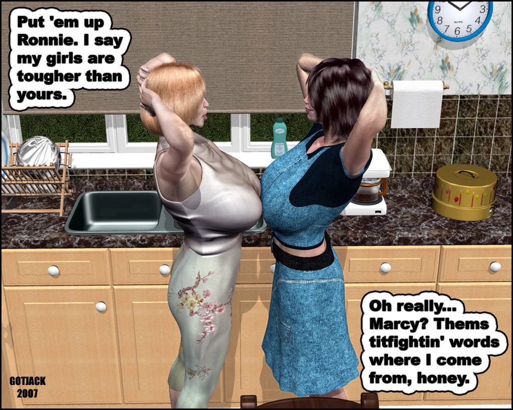 Titfighting Wives 1 by got jack tbc - part 3