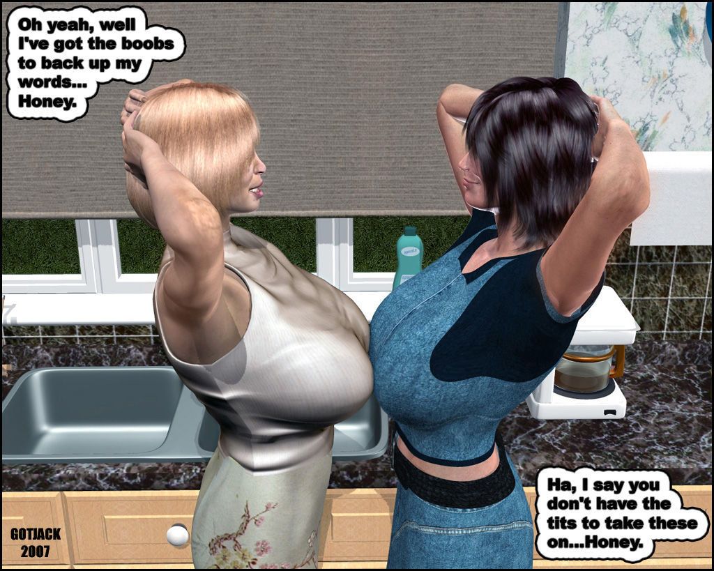 Titfighting Wives 1 by got jack tbc - part 3