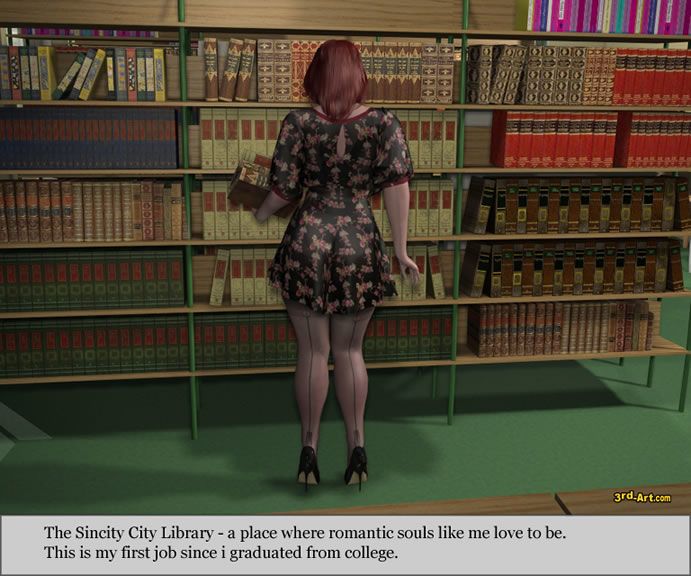 drogie model Nadia w w biblioteka