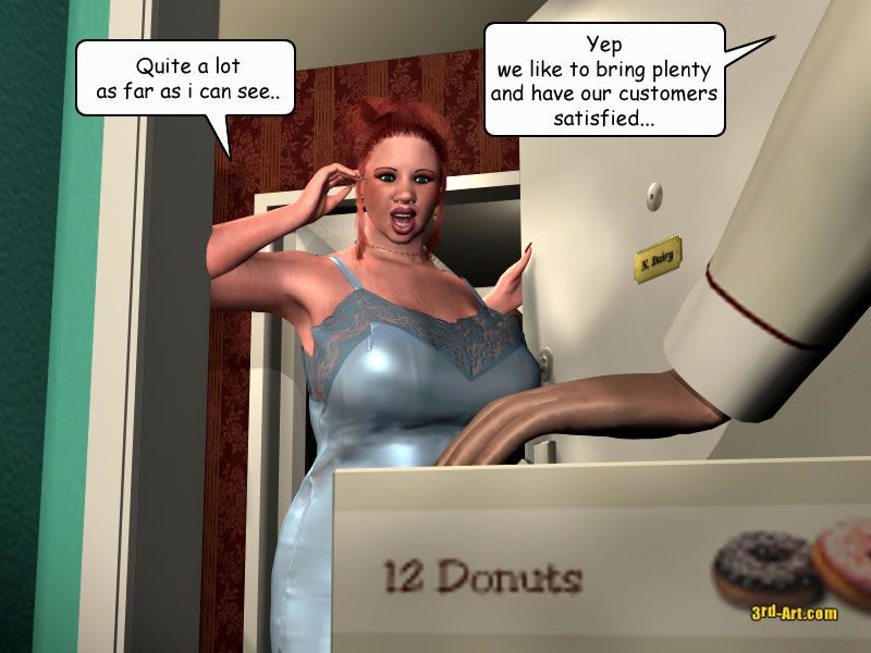 les chéris modèle Nadia manger donuts - PARTIE 2