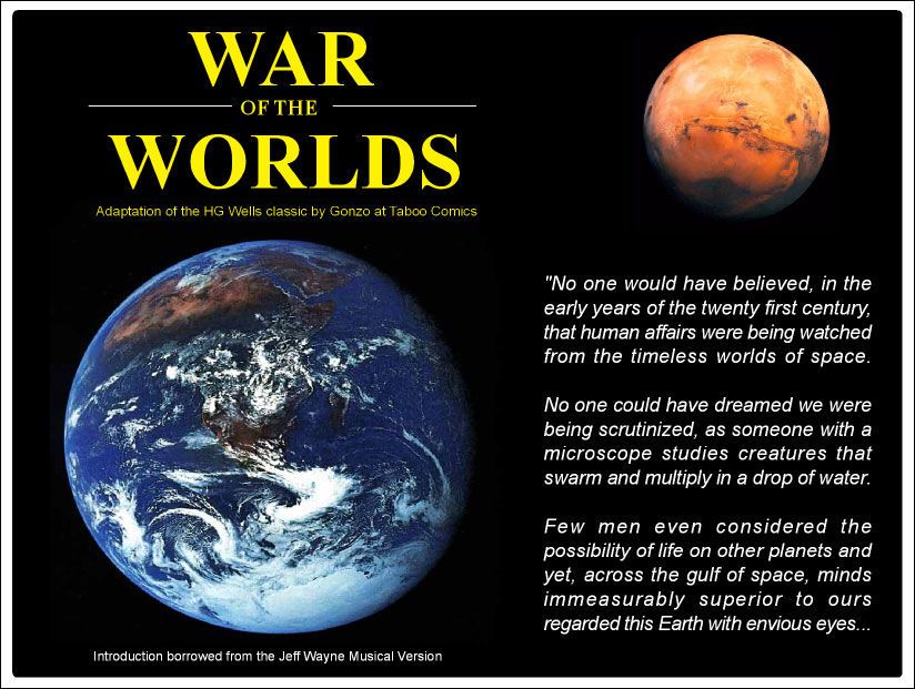 o guerra de o Mundos chp 1-7