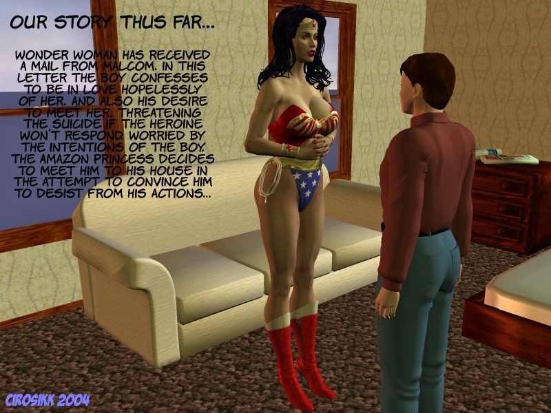 The Erotic Adventures of Wonder Woman - The Evil Boy!