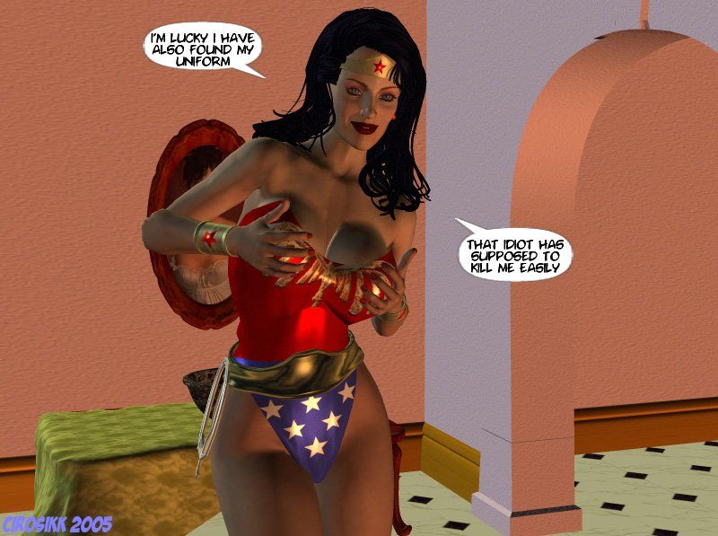 The Erotic Adventures of Wonder Woman - The Losing of Virginity! - part 4