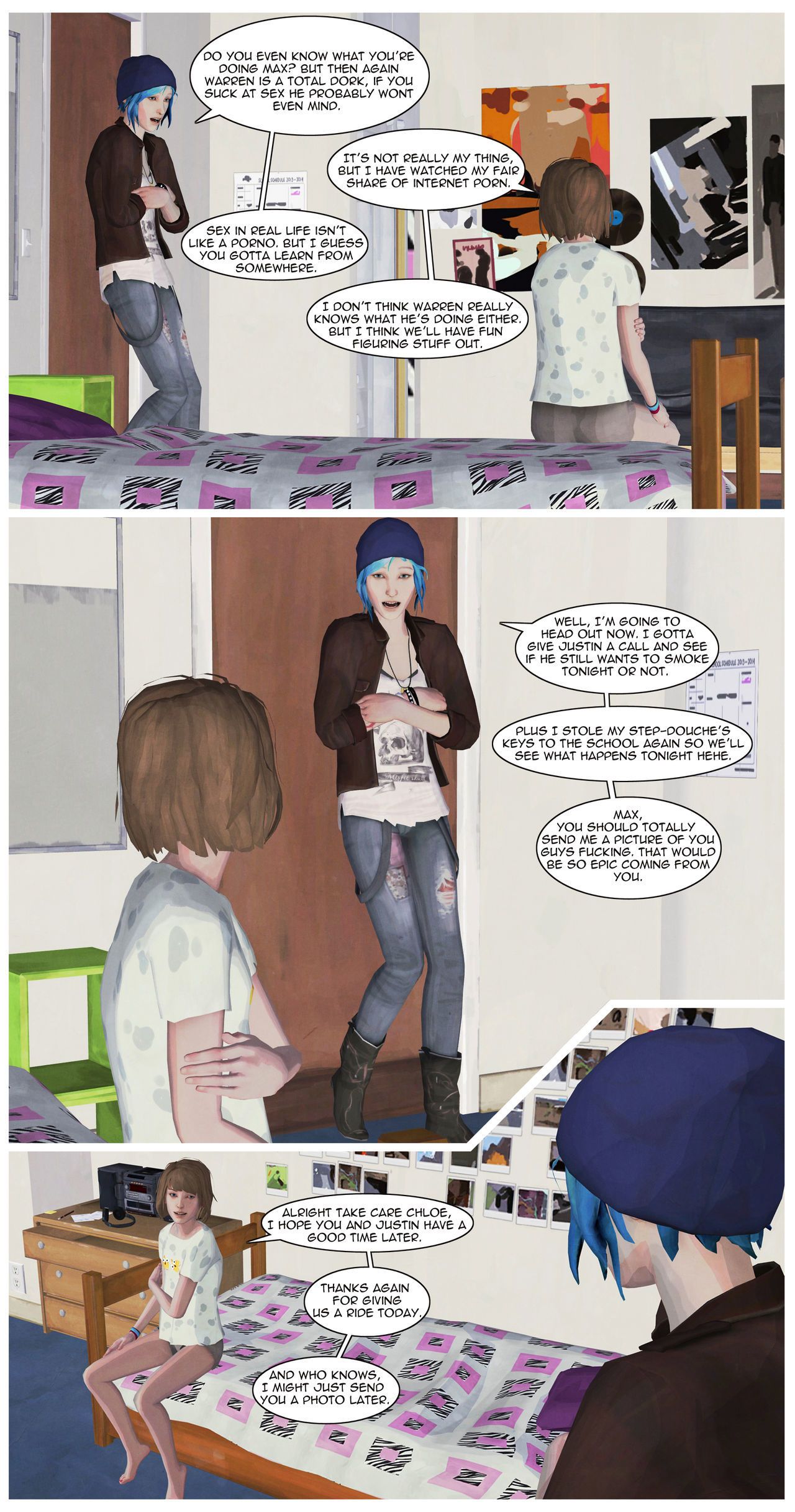 GrahamField Life is Strange comic by DV89