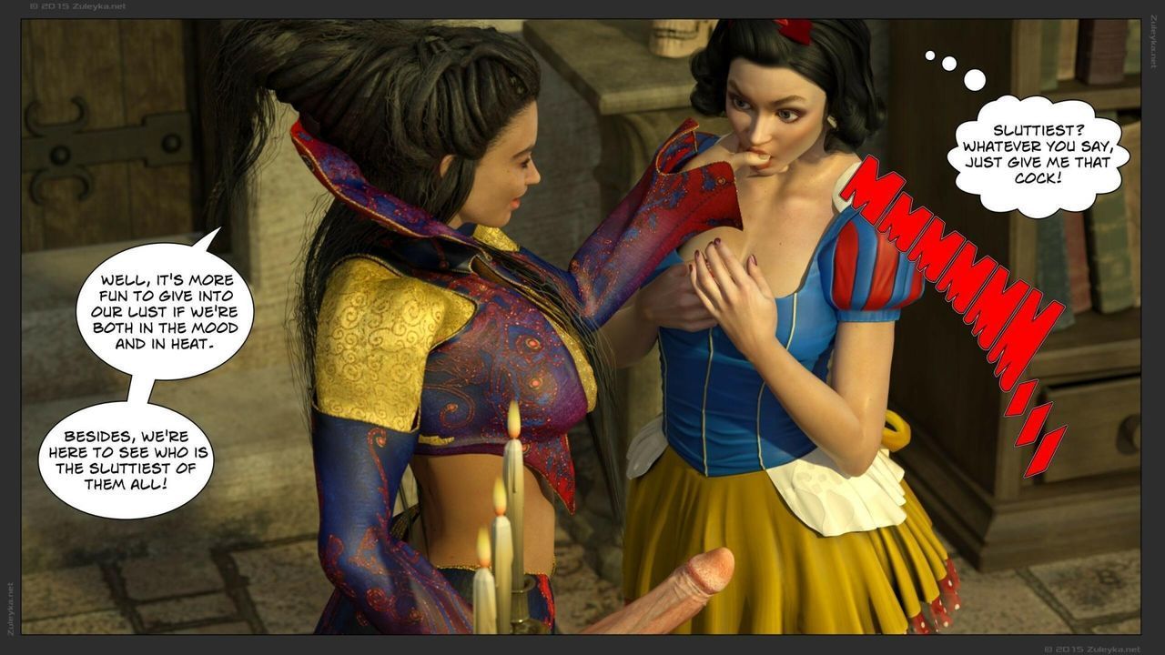 Snow White Meets the Queen