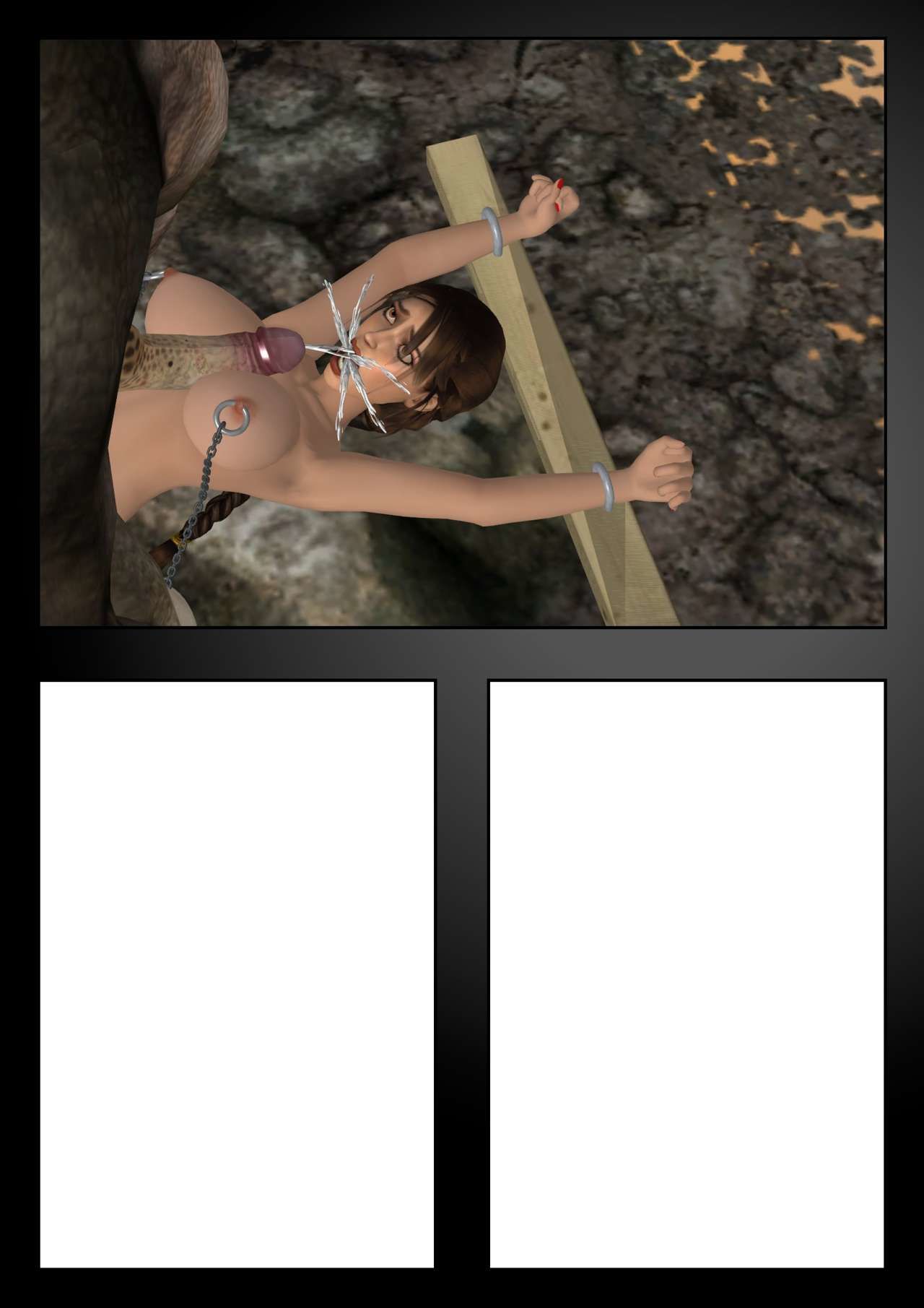 Lara 크로프트 대 이 미노타우 Wip - 부품 2