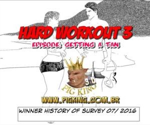 Hard Workout 3 - Getting a Tan - part 3