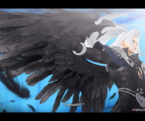 最终 幻想 VII / 蒂法 返回 的 的 一个 翅 angel..