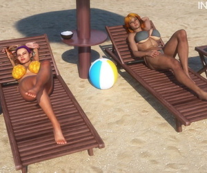 Intrigue3d – คริสซี่ & rylee’s ชายหาด สนุก