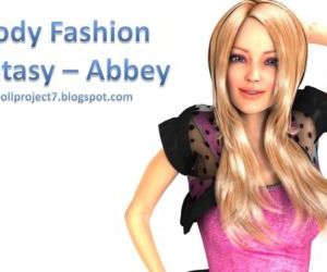 Ciało moda Fantazja Abby