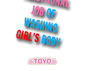 Traditional Job of Washing Girls..