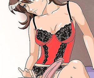 Comics Anime dickgirls with nice curves -.., shemale  comics