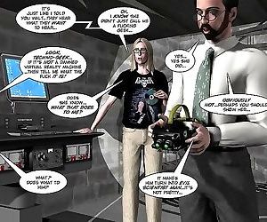 fumetti L'orgasmo in il Virtuale la realtà 3d xxx..3d