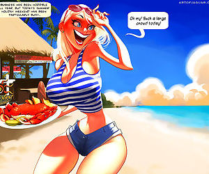 fumetti Adulto :Fumetto: di caldo Grande tit bikini milf..milf