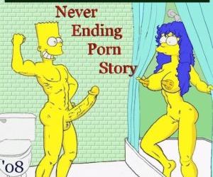 Comics Never Ending Porn Story, family , simpsons  All