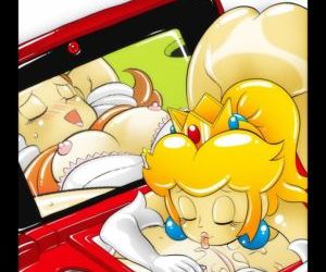 Comics Augmented Reality- Princess Peach adult-comics