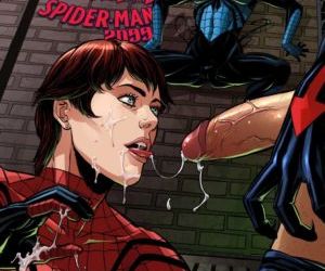 Comics Spider-Girl Spider-Man 2099- Tracy Scops xxx-comix