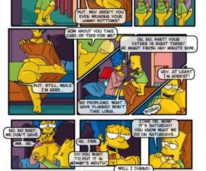 Comics A Day in Life of Marge - part 2, blowjob , family  All