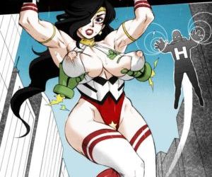 Comics Wonder Wife Boobs Crisis, anal  cumshot