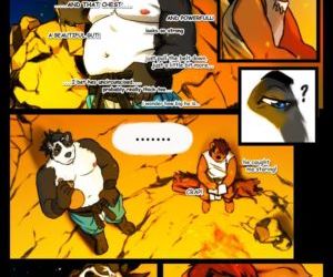 comics Kapu Master panda, anal blowjob