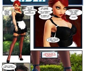 Comics Lustomic- Maid To Order, blowjob , shemale  futanari & shemale & dickgirl