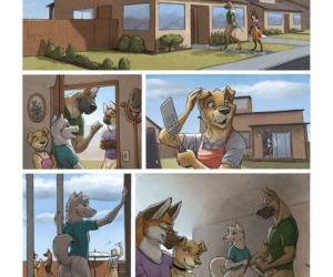 Comics The Neighbors Wife, cheating  furry