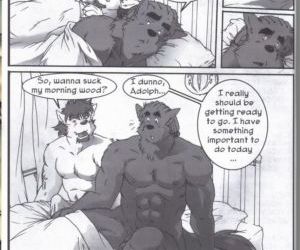 Comics The Legacy Of Celunes Werewolves 2, furry  threesome