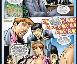 Comics The Incredibly Hung Naked Justice 1, yaoi  gay & yaoi