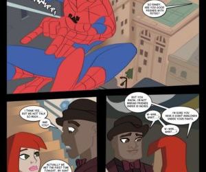 strips De Spectaculair spider man presents.., triootje superhelden