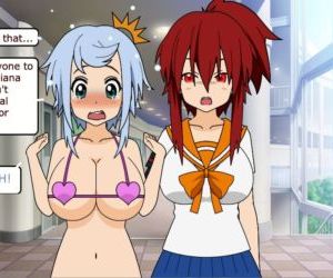 Comics Senzuri High 3 - part 2, yuri , mind control  lesbian & yuri & girls only