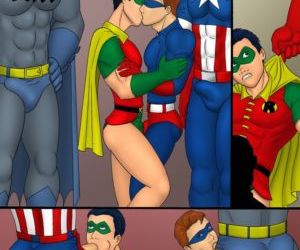 Comics Swingin Heroes, batman , superheroes  iceman-blue