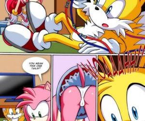 Comics Sonic Project XXX 3, threesome , furry  sonic-the-hedgehog