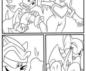 Comics Shadow And Rouge, sonic the hedgehog  furry