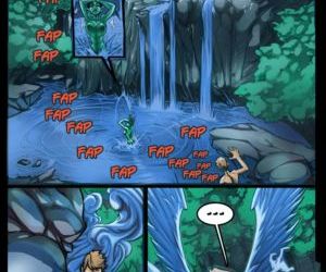 comics Droit prochaine pour l' L'étang, trio Monde de warcraft