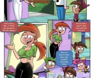 Comics Pushed Around the fairly oddparents