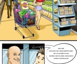 Um supermercado puta