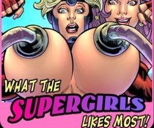 superheroine Wat Super meisjes Houdt van De meeste