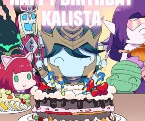 glücklich Geburtstag kalista