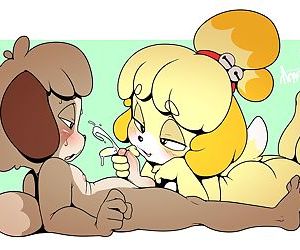Isabelle y cavar