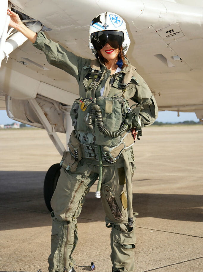 Шипящих зрелые Детка Рони Полоски от военные Воздуха Силу униформа