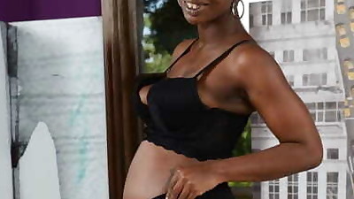 Embarazada Negro Adolescente tiana Gris