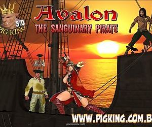 porco Rei Avalon sanguinário pirata